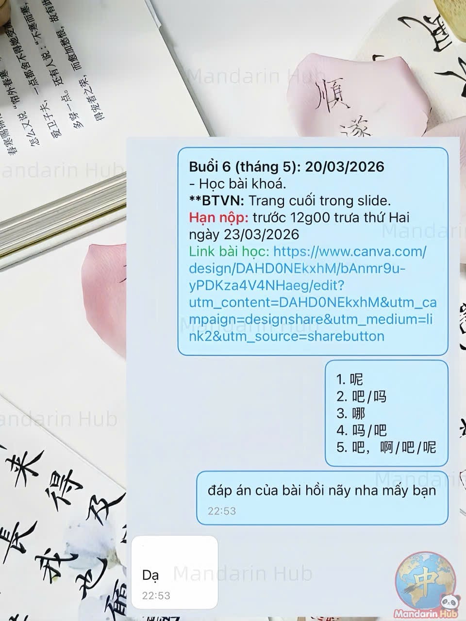 Lớp học và tương tác 04