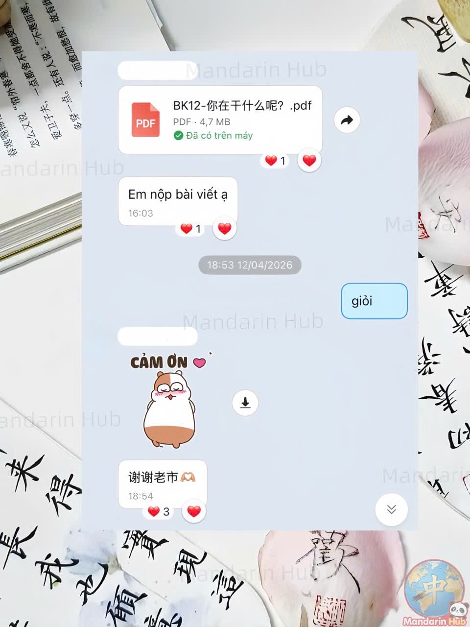 Lớp học và tương tác 05