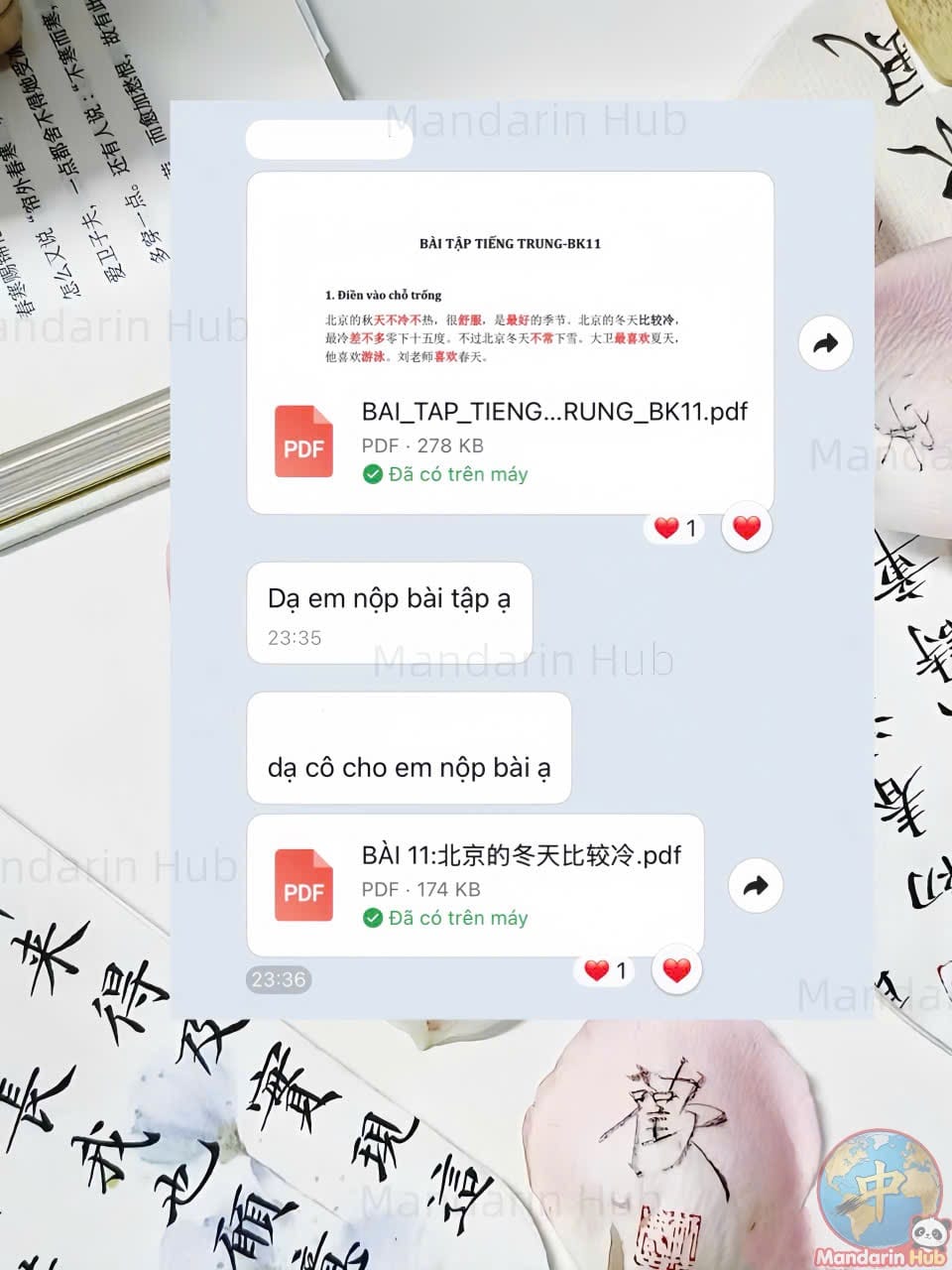 Lớp học và tương tác 10